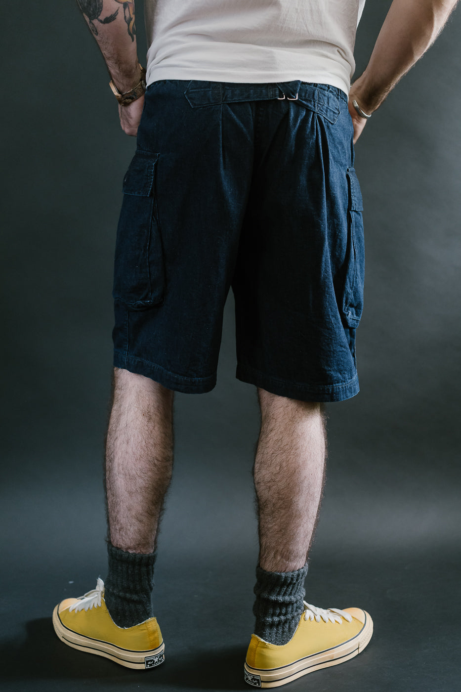 3308S-8DI - E-Z Walkabout Shorts 8oz Denim - Deep Indigo Wash