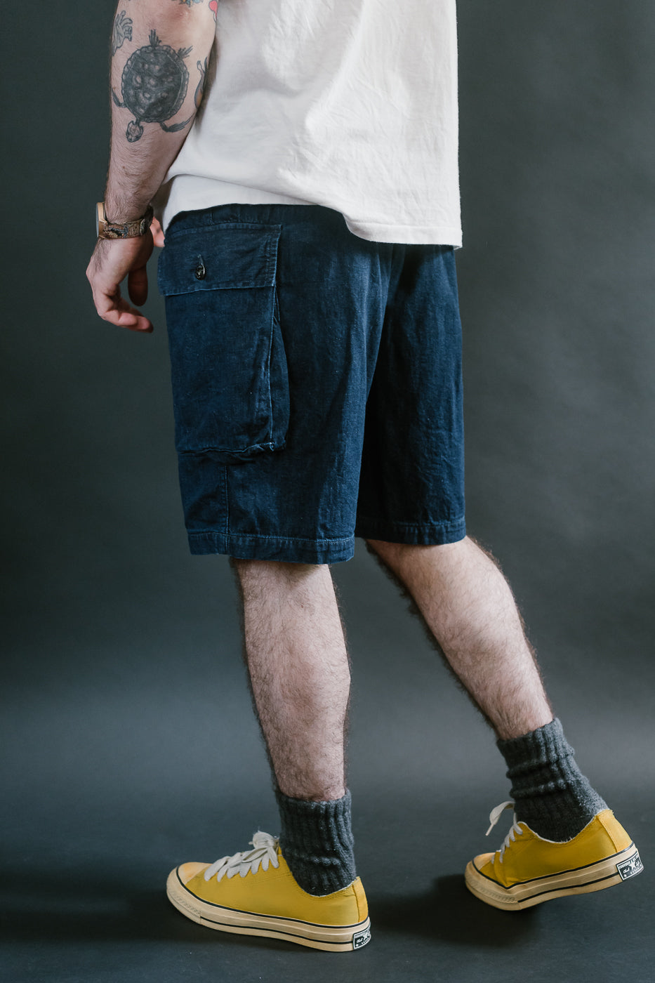 3308S-8DI - E-Z Walkabout Shorts 8oz Denim - Deep Indigo Wash