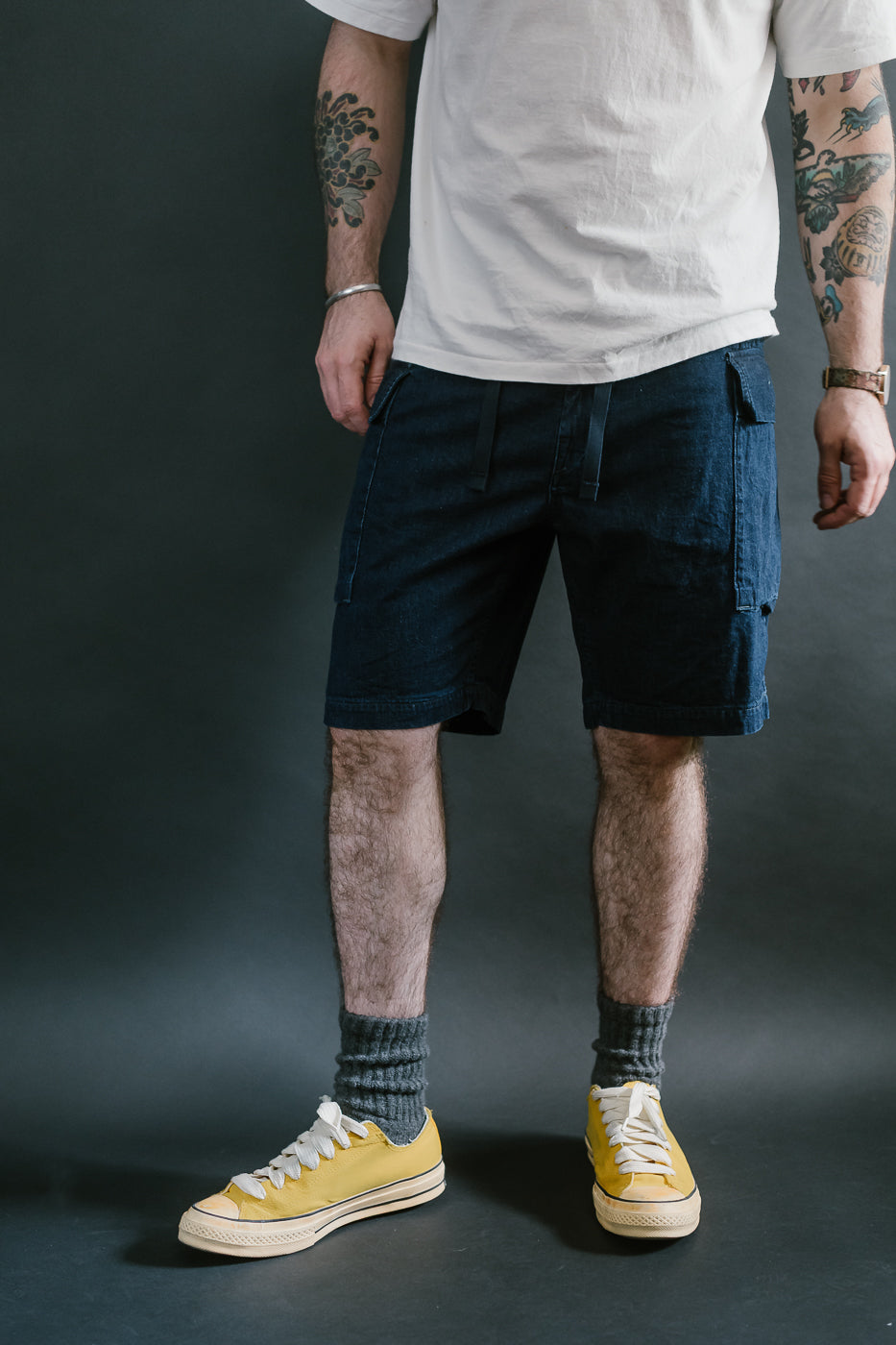 3308S-8DI - E-Z Walkabout Shorts 8oz Denim - Deep Indigo Wash