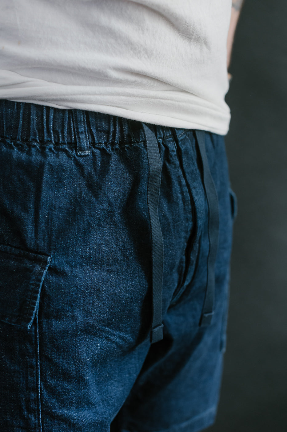 3308S-8DI - E-Z Walkabout Shorts 8oz Denim - Deep Indigo Wash