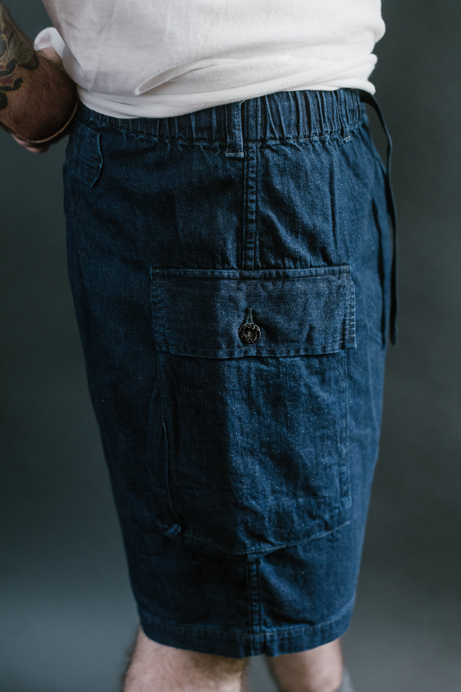 3308S-8DI - E-Z Walkabout Shorts 8oz Denim - Deep Indigo Wash