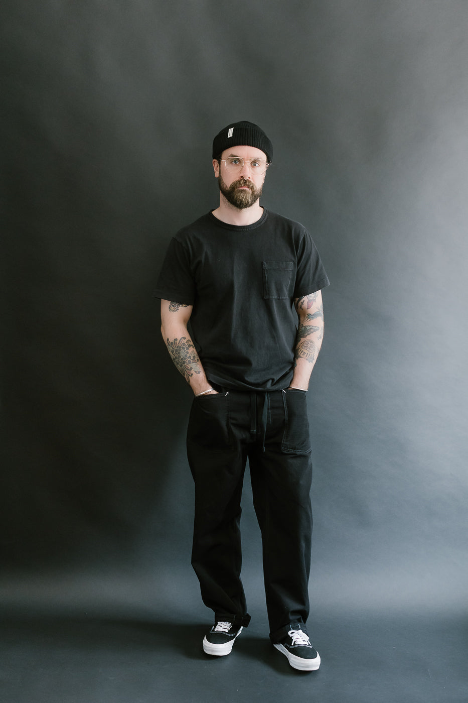 3313-DRC - E-Z Army-Navy Pants 2 Ripstop Dobby - Charcoal