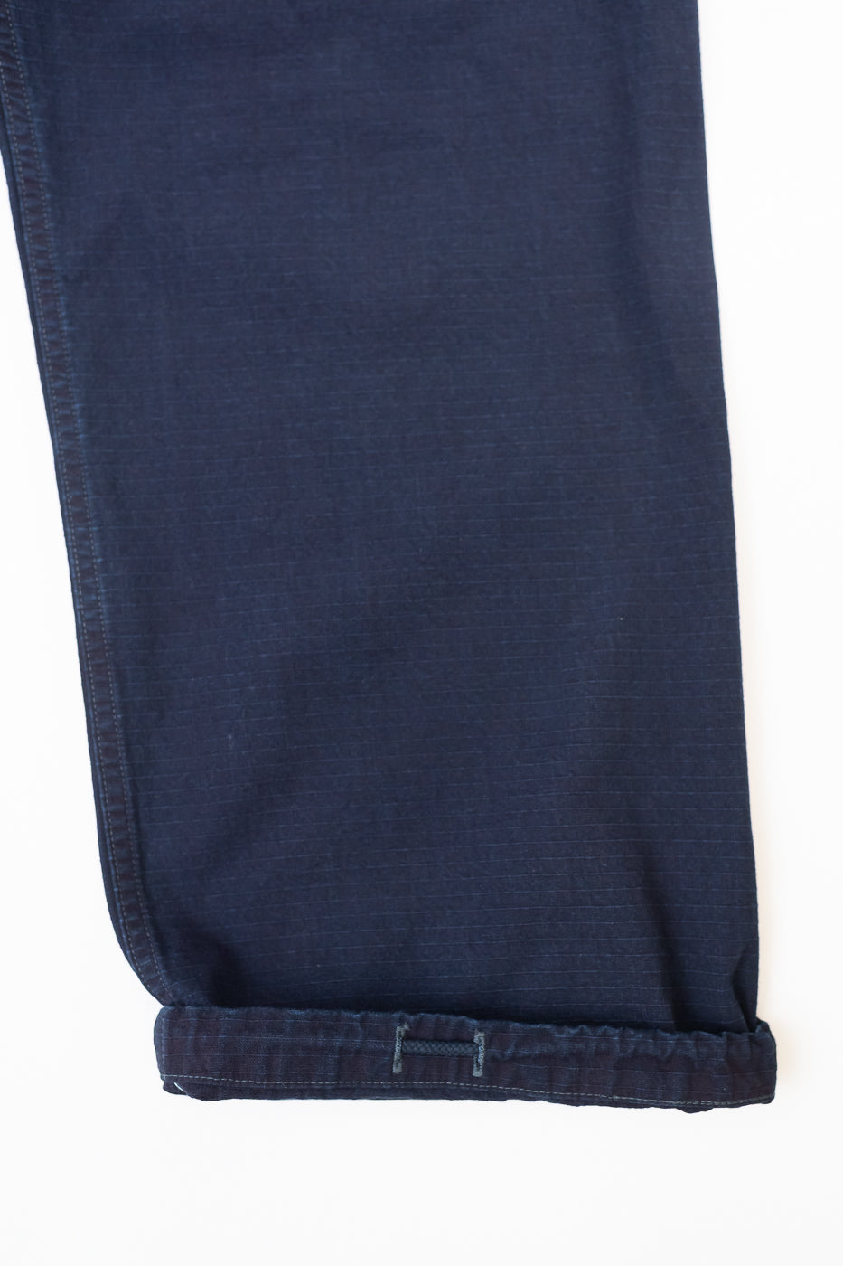 3313-DRI - E-Z Army-Navy Pants 2 Ripstop Dobby - Indigo Deep Wash