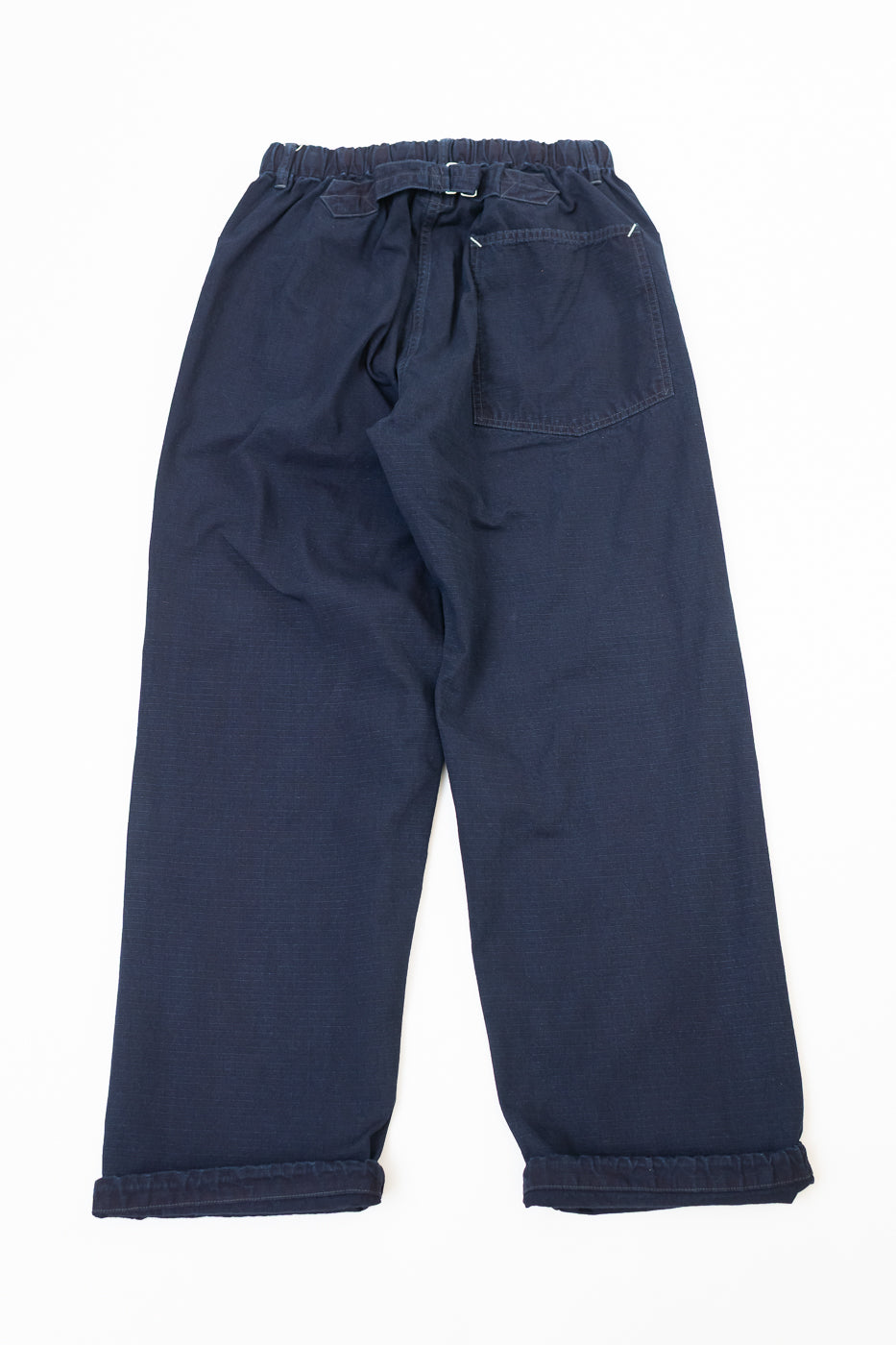 3313-DRI - E-Z Army-Navy Pants 2 Ripstop Dobby - Indigo Deep Wash