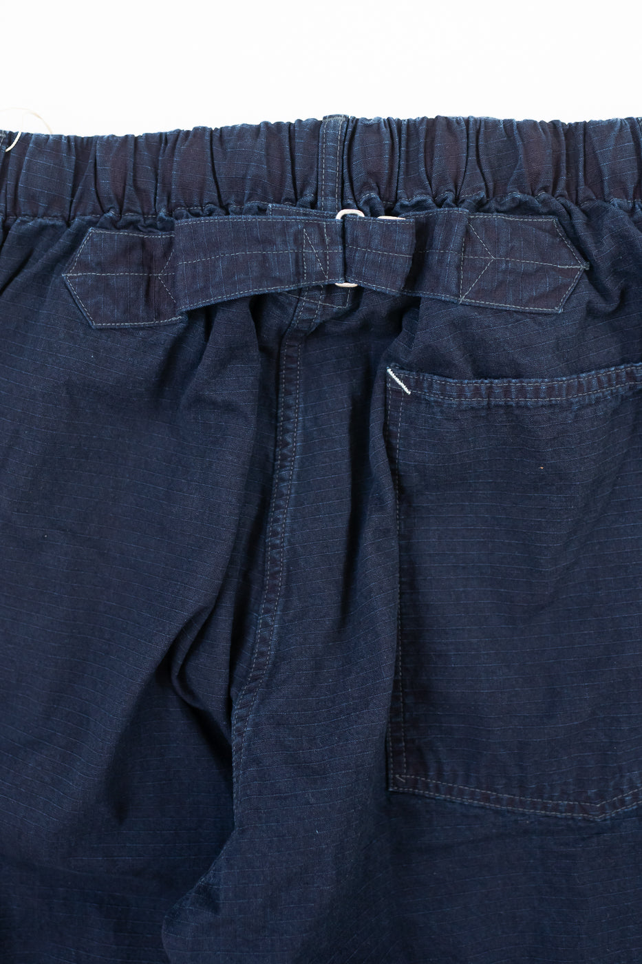 3313-DRI - E-Z Army-Navy Pants 2 Ripstop Dobby - Indigo Deep Wash