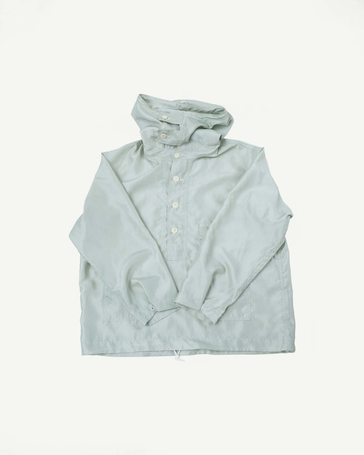 3127-MTG - Town & Country Parka Metallic Taffeta - Green