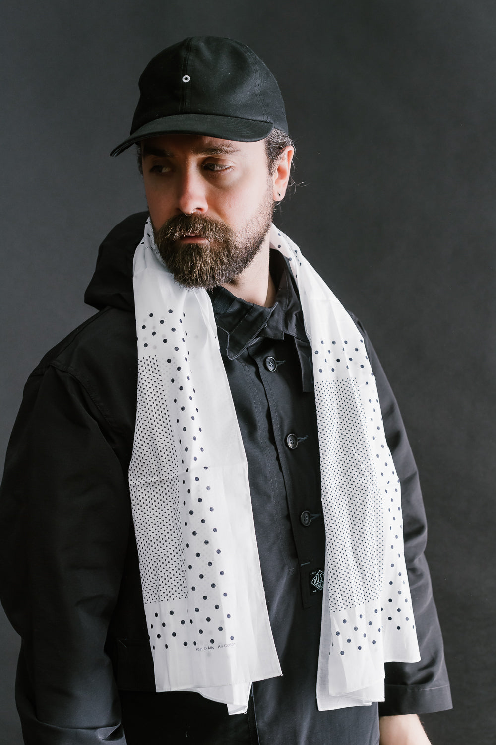 5001-WHT - Bandana Scarf Original 1993 Design - White