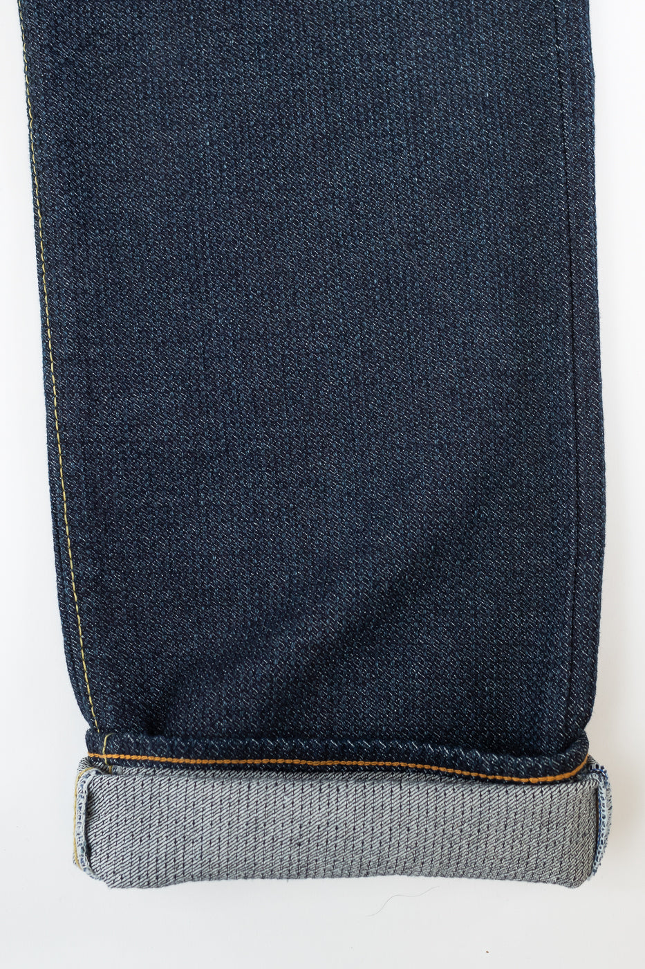 1170-1-ID - Sashiko Denim Loose Fit - Indigo x Natural
