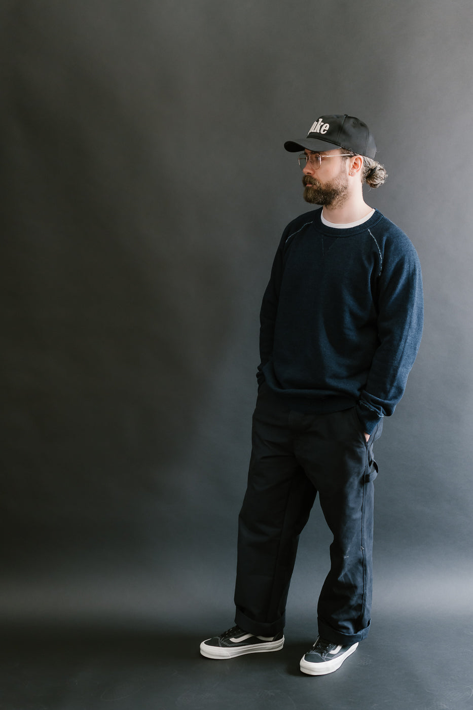 5409-1 - Yarn Dyed Sweatshirt - Indigo