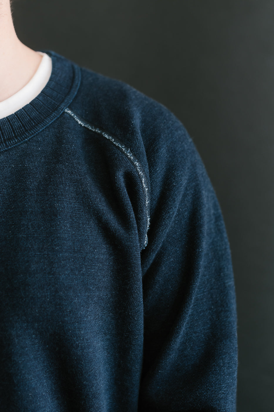 5409-1 - Yarn Dyed Sweatshirt - Indigo
