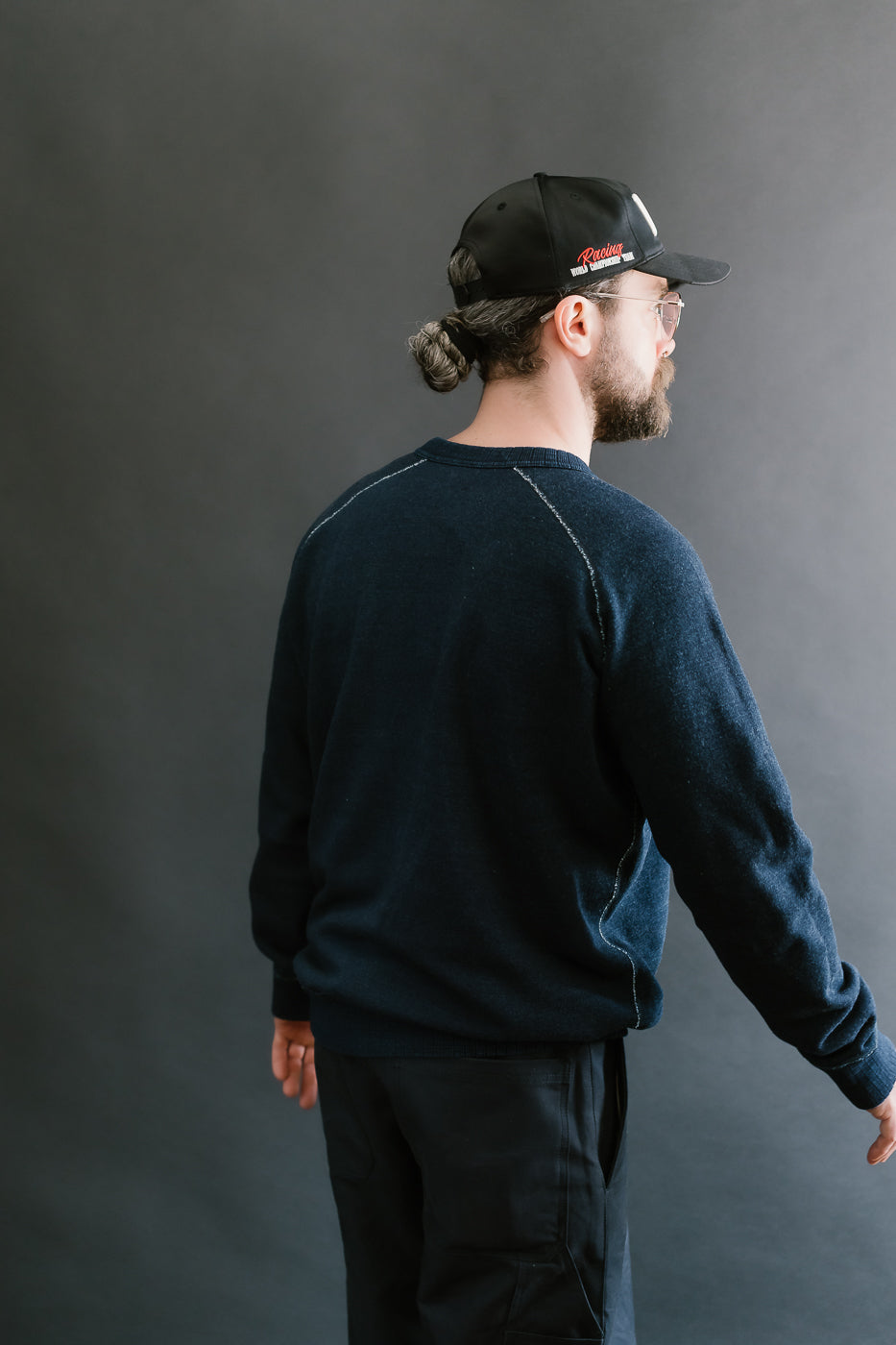 5409-1 - Yarn Dyed Sweatshirt - Indigo