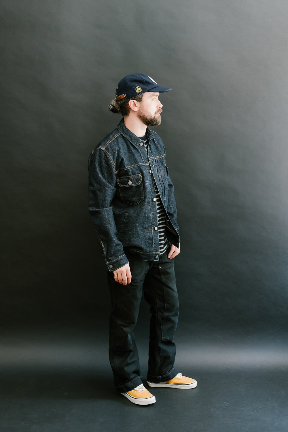 6117-ID - Sashiko Type II Jacket - Indigo