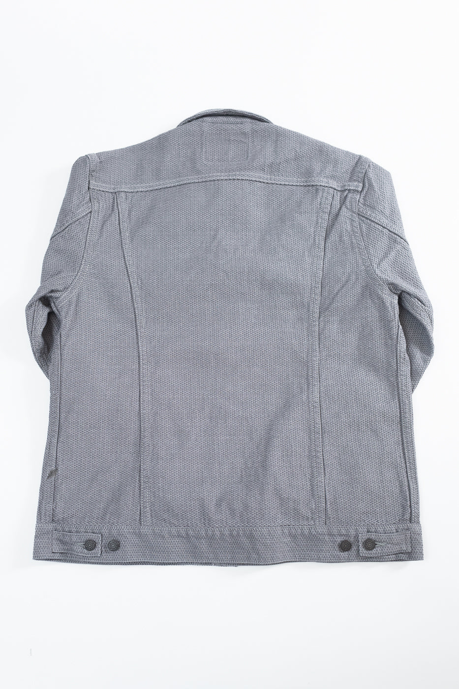 6221-GRY - Sashiko Type III Jacket - Gray x Black