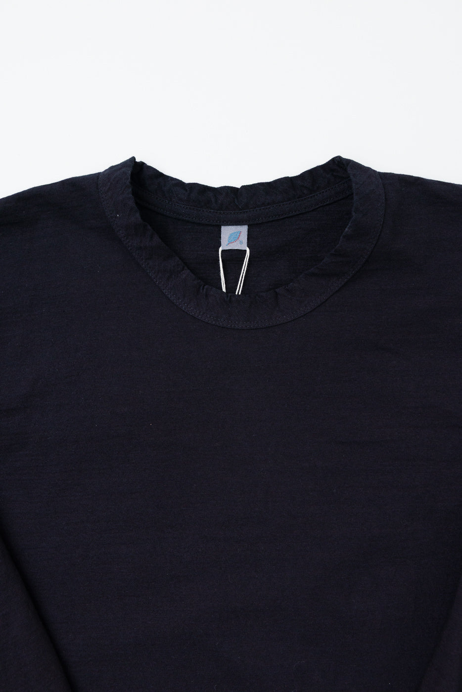 LS-5011-IDBK - Jersey Crew Neck Long Sleeve T-shirt - Black Indigo