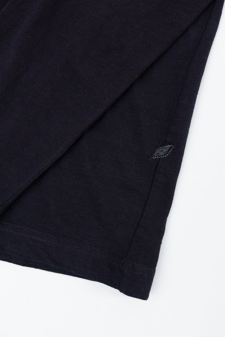 LS-5011-IDBK - Jersey Crew Neck Long Sleeve T-shirt - Black Indigo