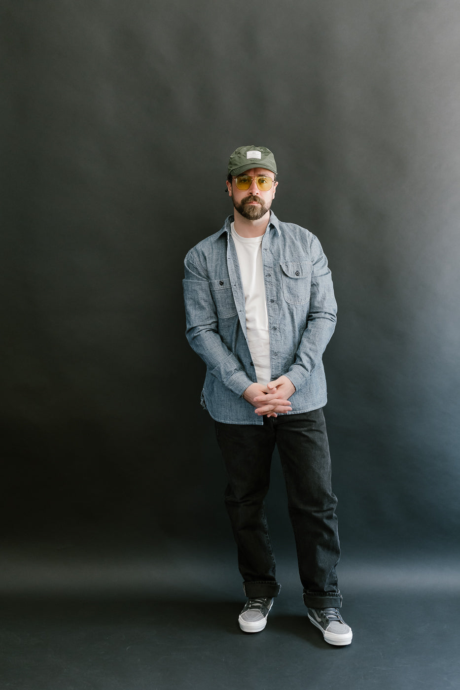 12oz Work Shirt - Rinsed Indigo Canvas