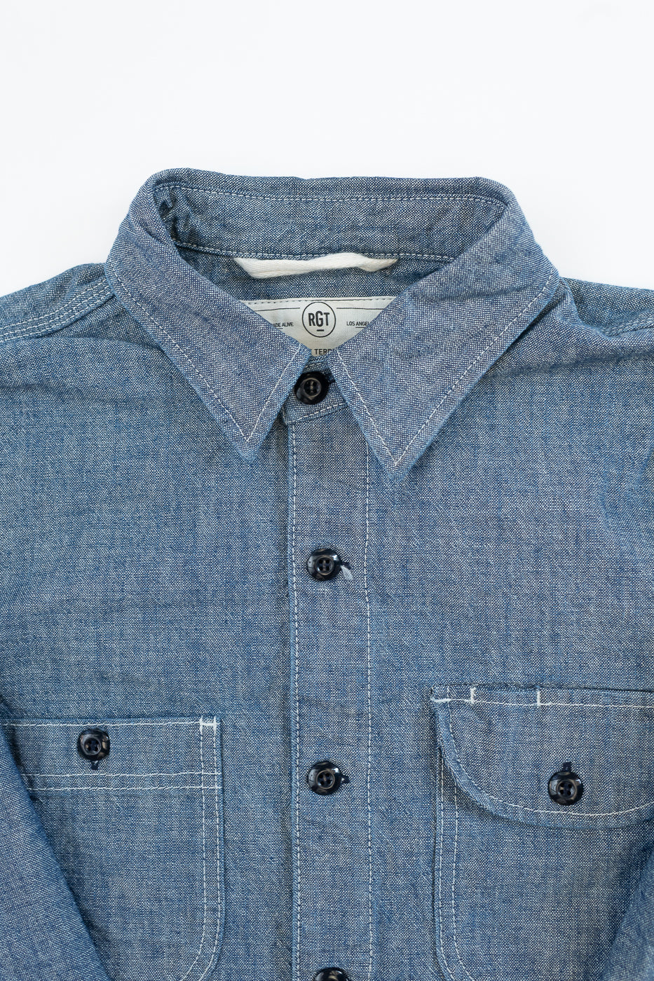 12oz Work Shirt - Rinsed Indigo Canvas