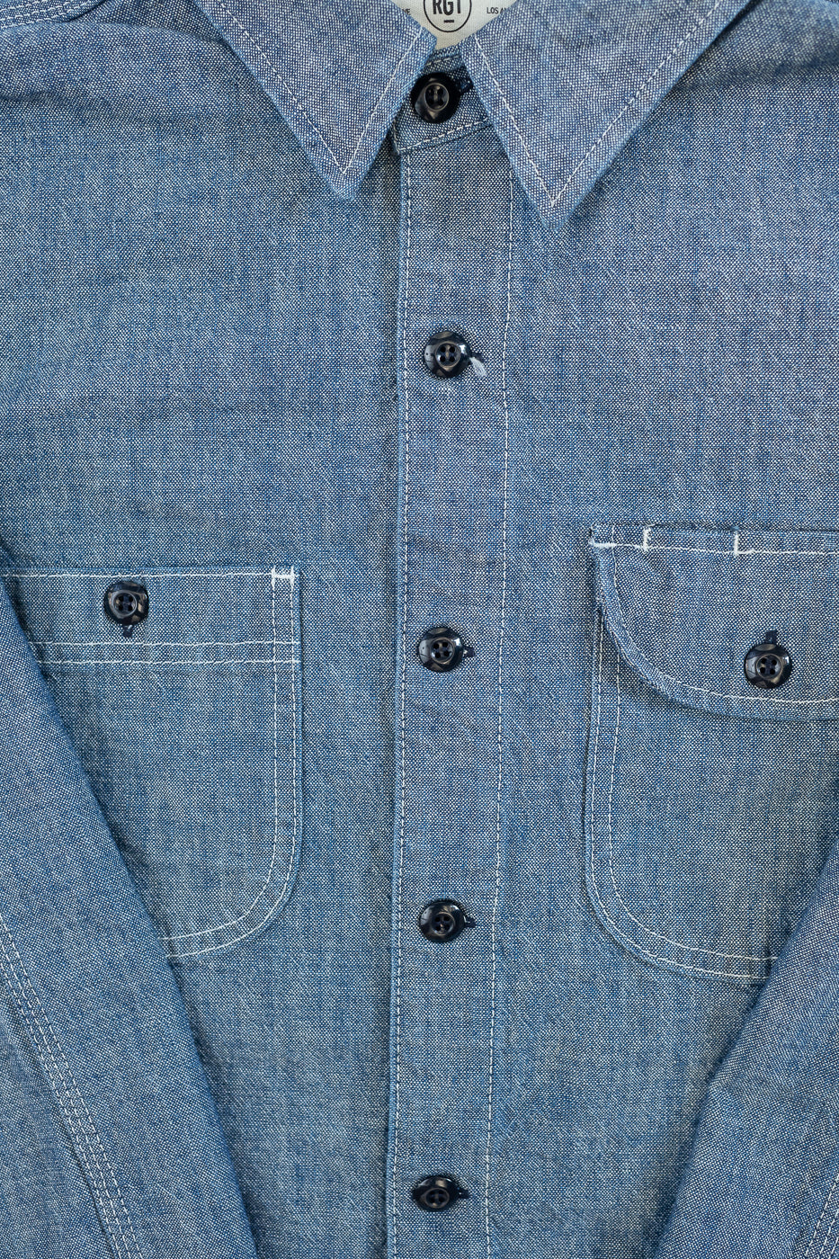 12oz Work Shirt - Rinsed Indigo Canvas