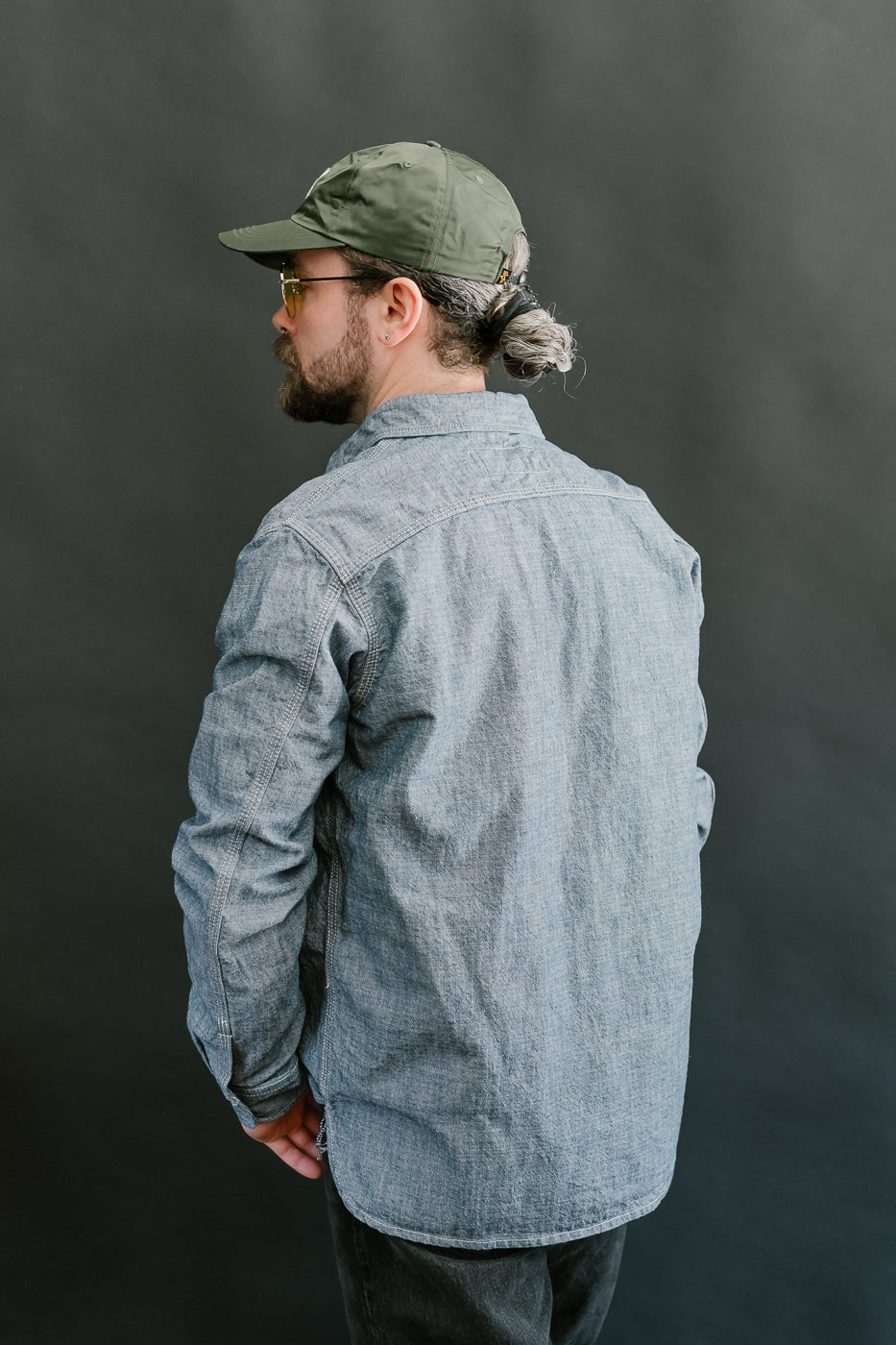12oz Work Shirt - Rinsed Indigo Canvas