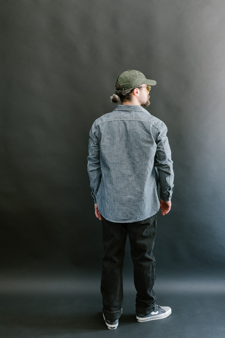 15oz - Washed Selvedge Strider Pant - Stealth