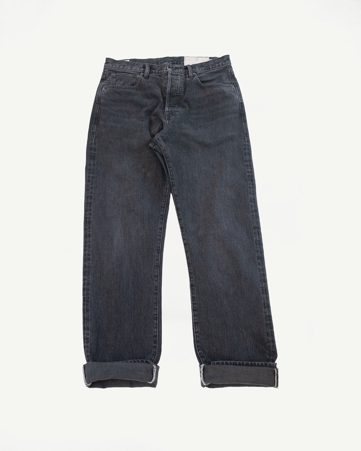 15oz - Washed Selvedge Strider Pant - Stealth