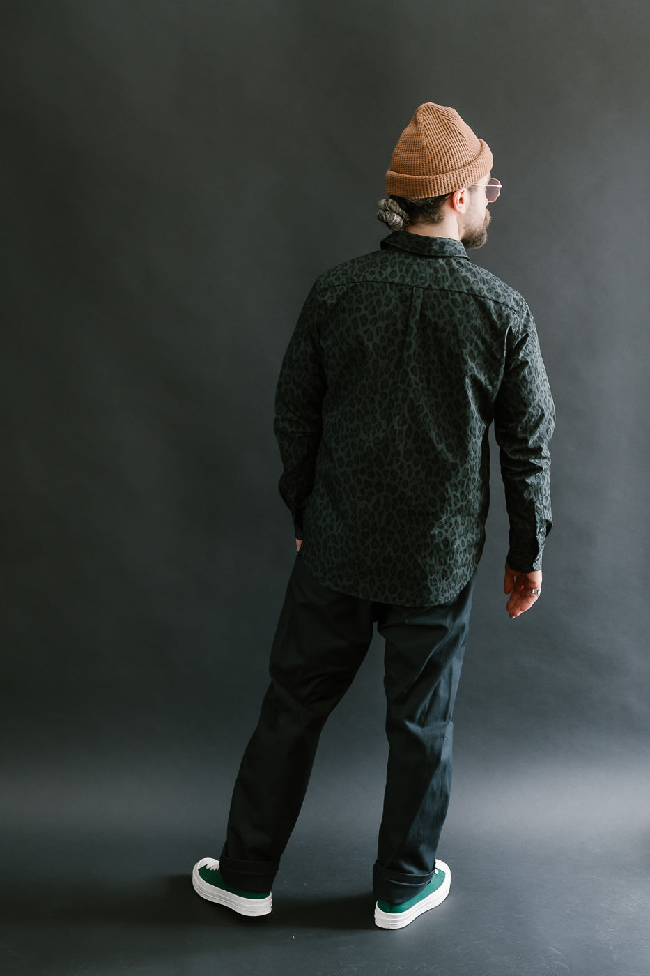 10oz - Herringbone Fatigue Pants - Black