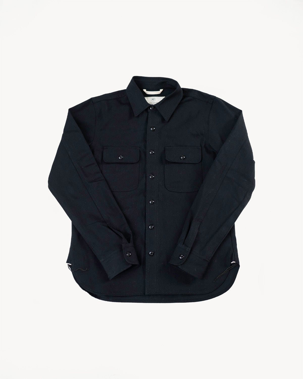 11oz Field Shirt - Stealth Canvas Selvedge