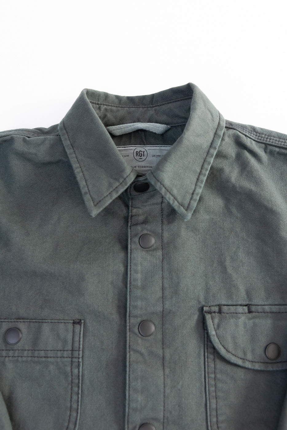 11oz Work Shirt - Dyed Canvas Ash | Dant