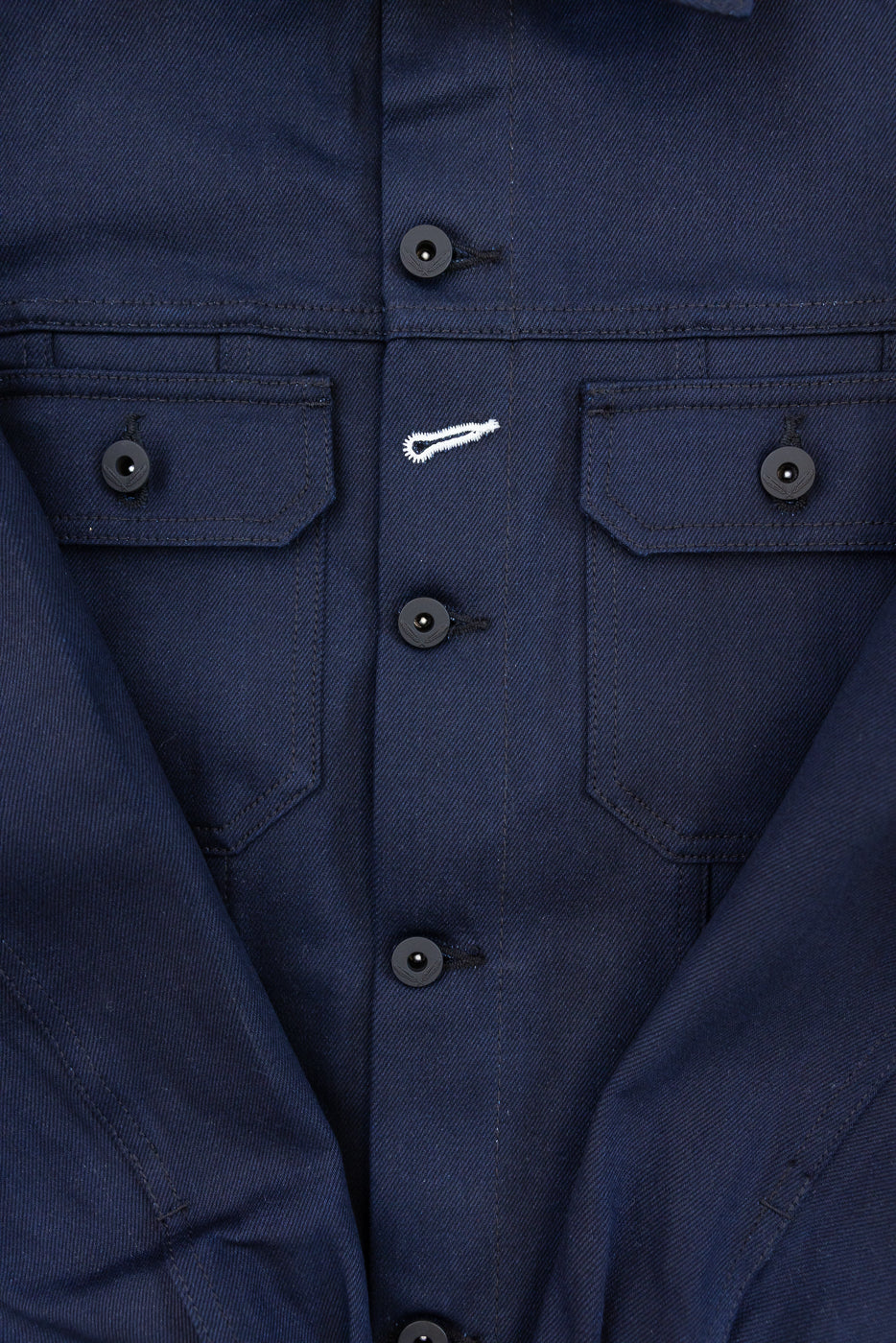 13.5oz - Indigo x Black Selvedge Denim - Cruiser Jacket