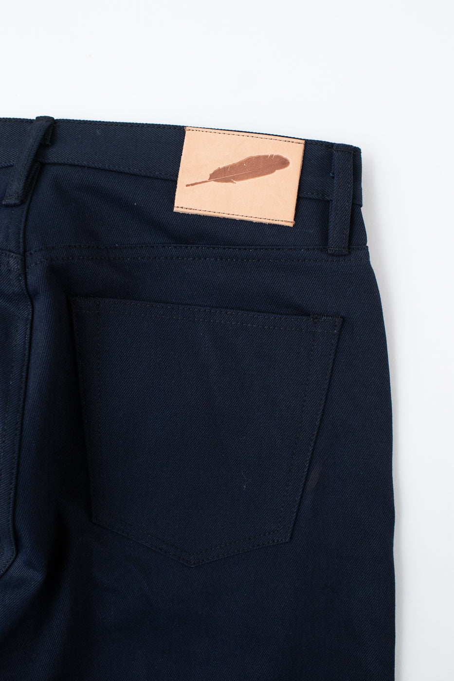 13.5oz - Selvedge Strider Pant - Indigo x Black