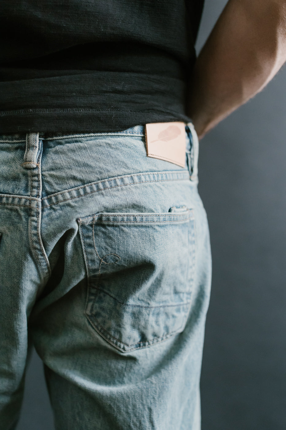 15oz - River Washed Selvedge Stanton Pant - Light Indigo