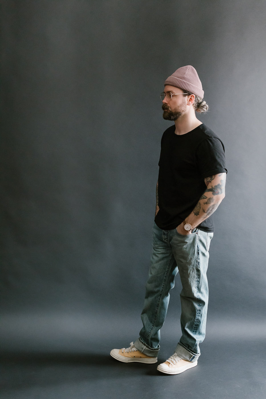 15oz - River Washed Selvedge Stanton Pant - Light Indigo
