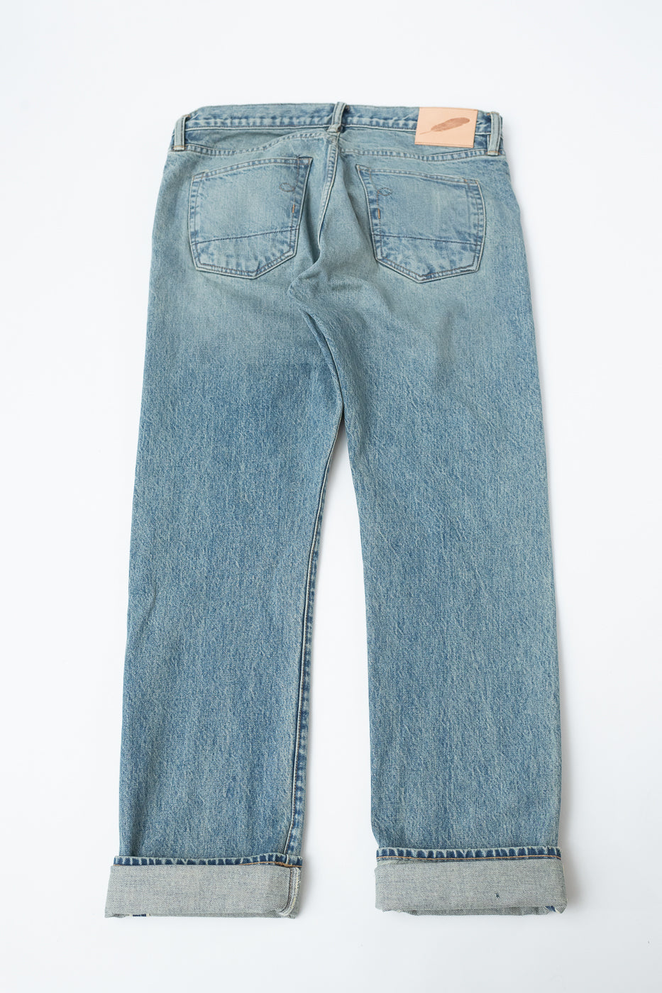 15oz - River Washed Selvedge Stanton Pant - Light Indigo