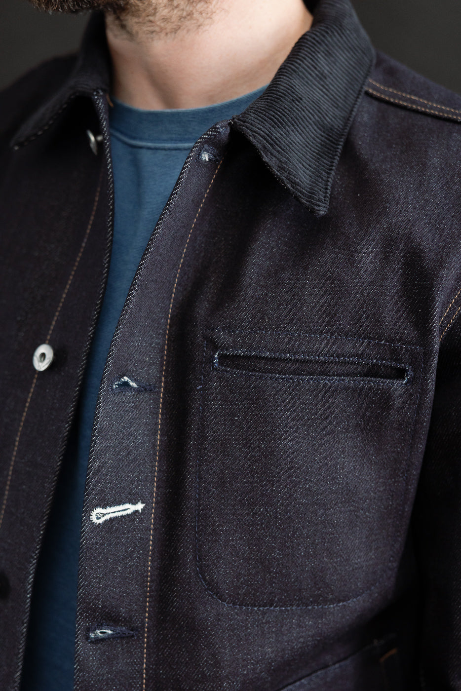 22oz - Selvedge Denim Supply Jacket - Indigo