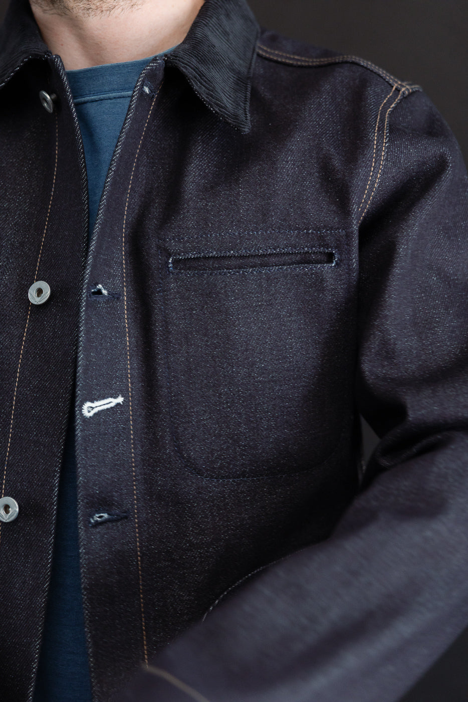 22oz - Selvedge Denim Supply Jacket - Indigo