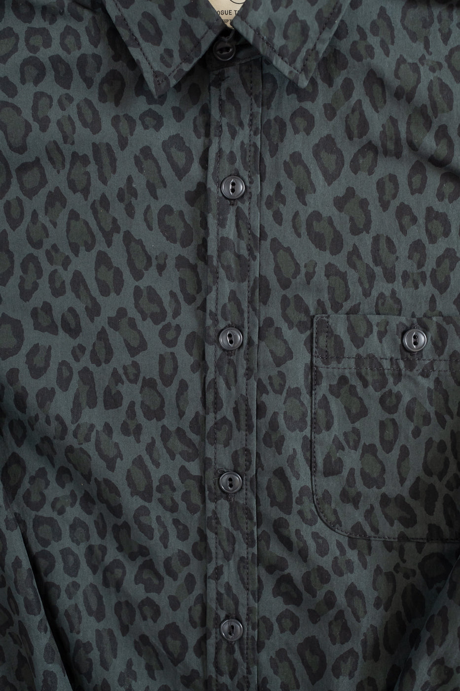 4oz - Oxford Shirt Dark Cheetah Camo - Green