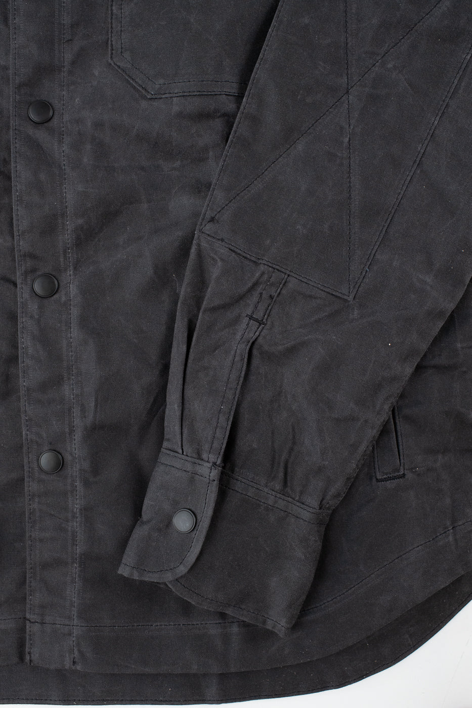 7oz - Patrol Shirt Waxed Canvas - Grey