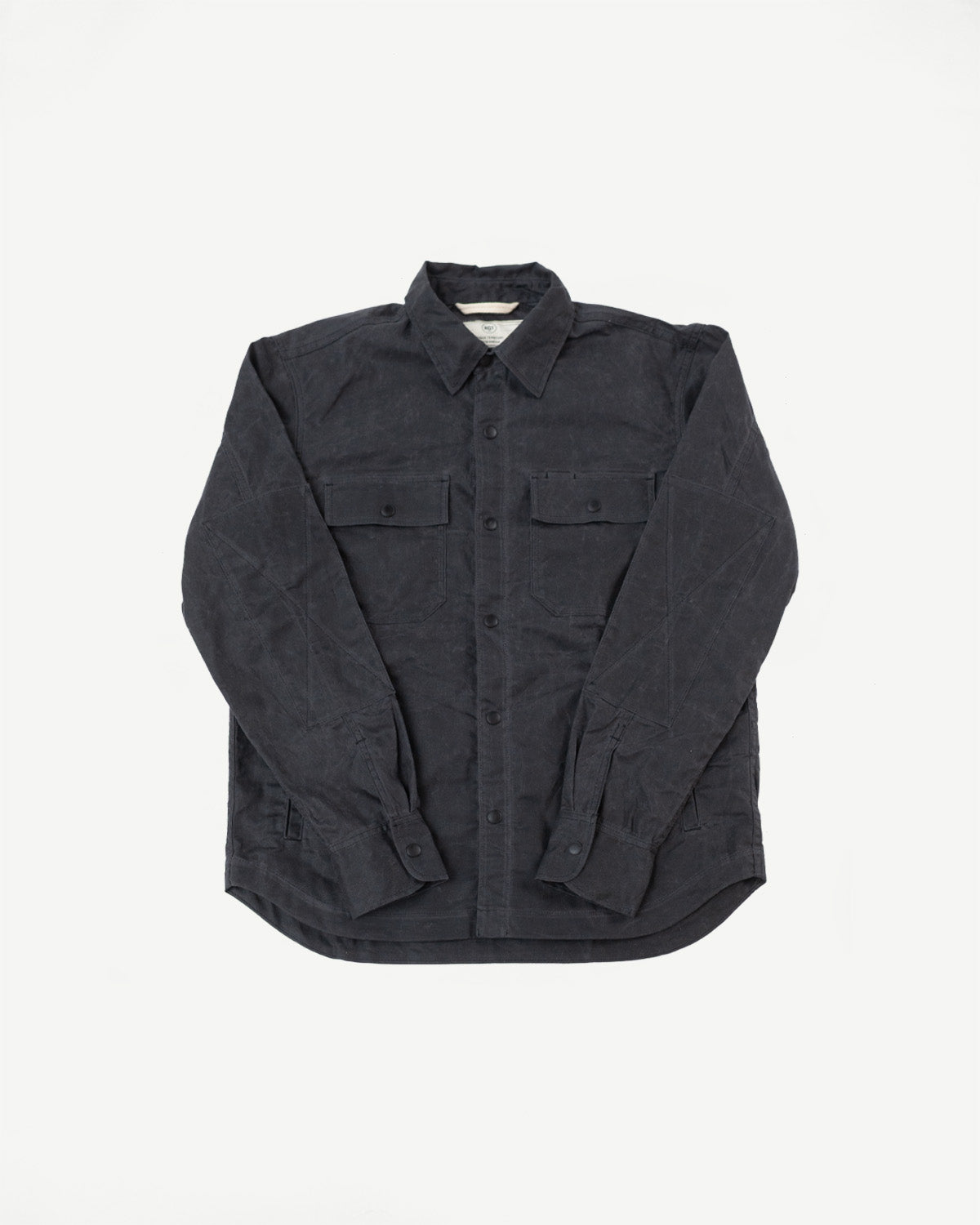 7oz - Patrol Shirt Waxed Canvas - Grey