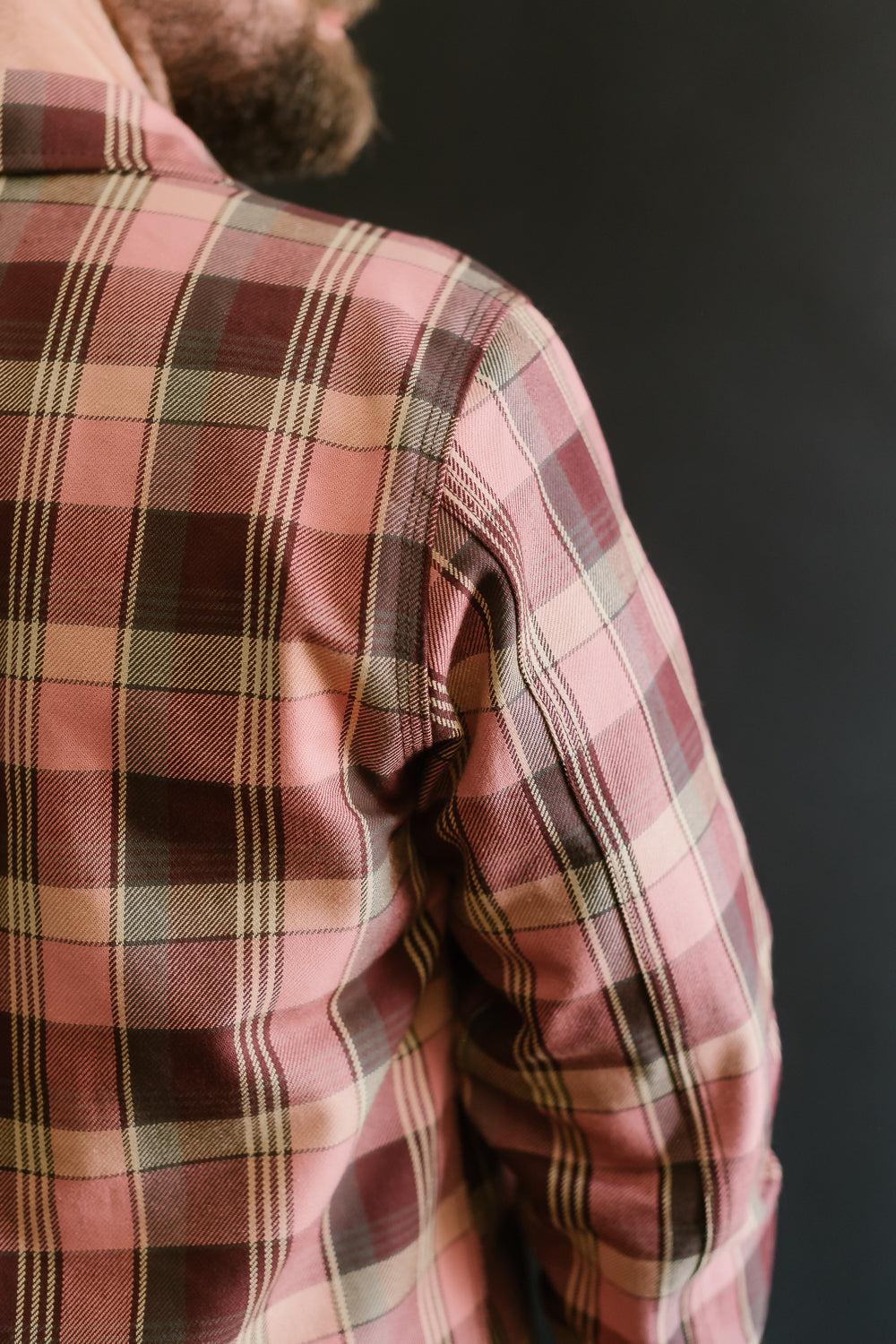 9oz Field Shirt Plaid - Dusty Pink
