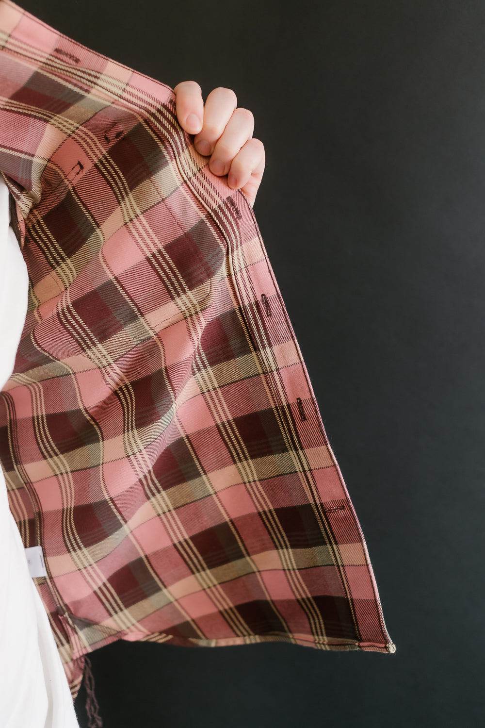 9oz Field Shirt Plaid - Dusty Pink