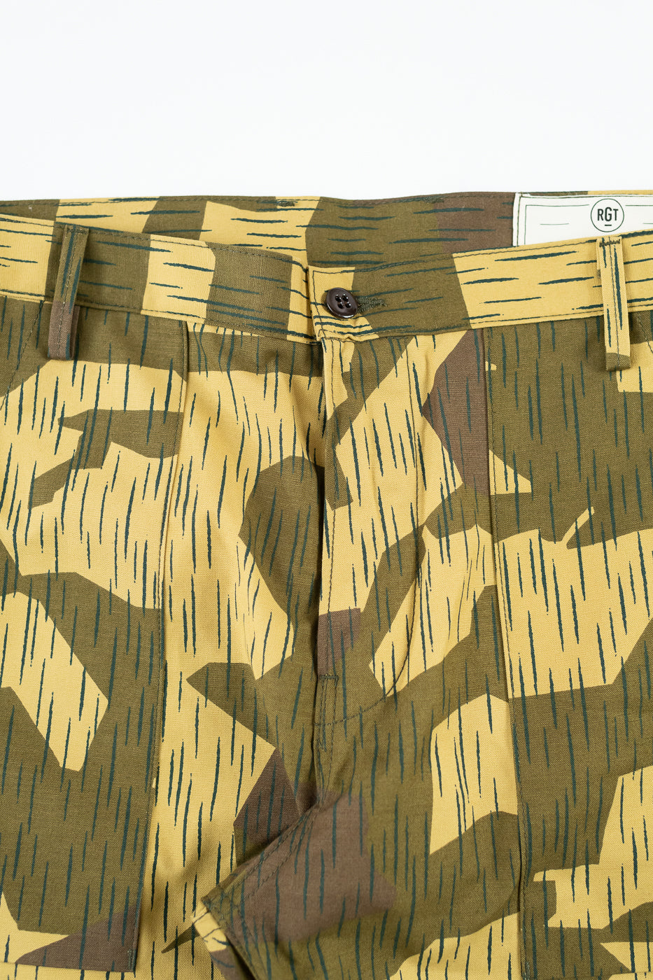 Fatigue Pants Splinter Camo - Yellow