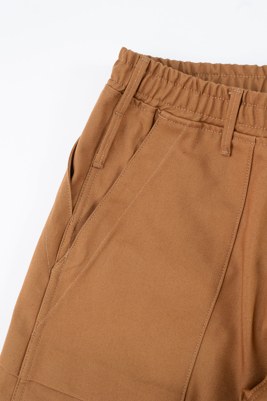 Fatigue Shorts - Camel Canvas