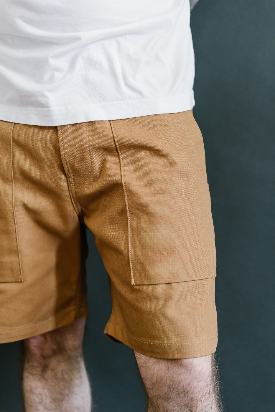 Fatigue Shorts - Camel Canvas
