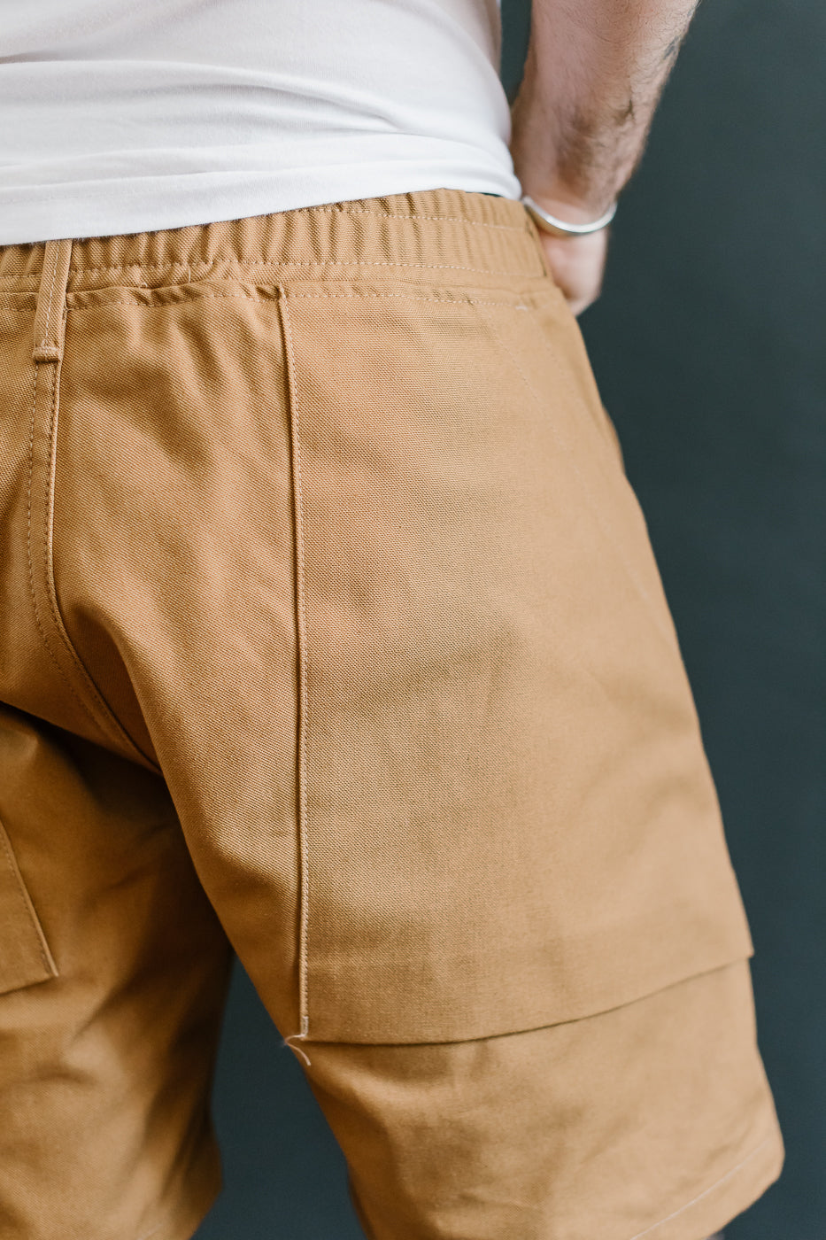 Fatigue Shorts - Camel Canvas