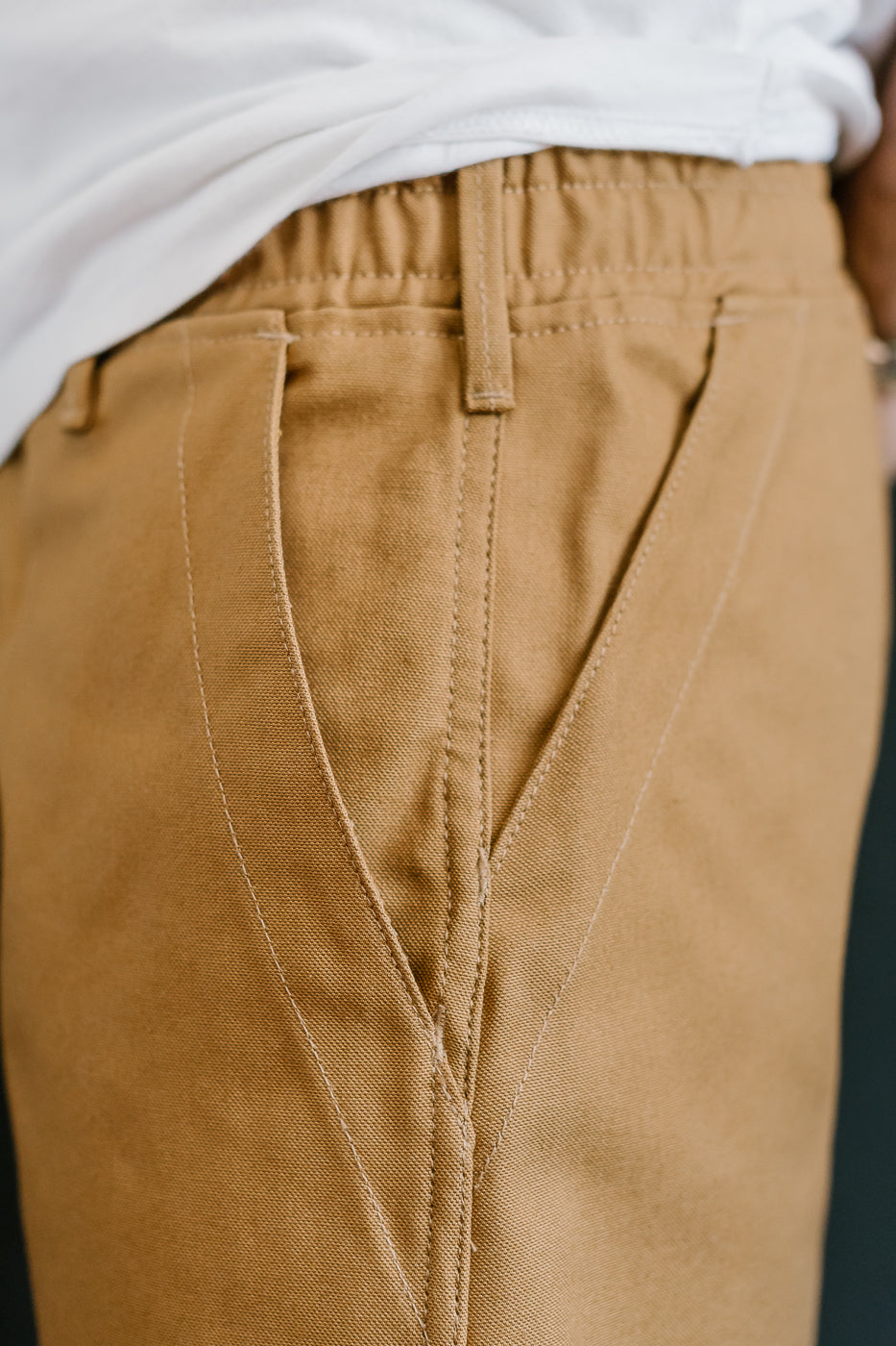 Fatigue Shorts - Camel Canvas