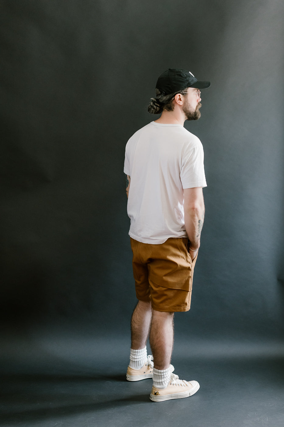 Fatigue Shorts - Camel Canvas
