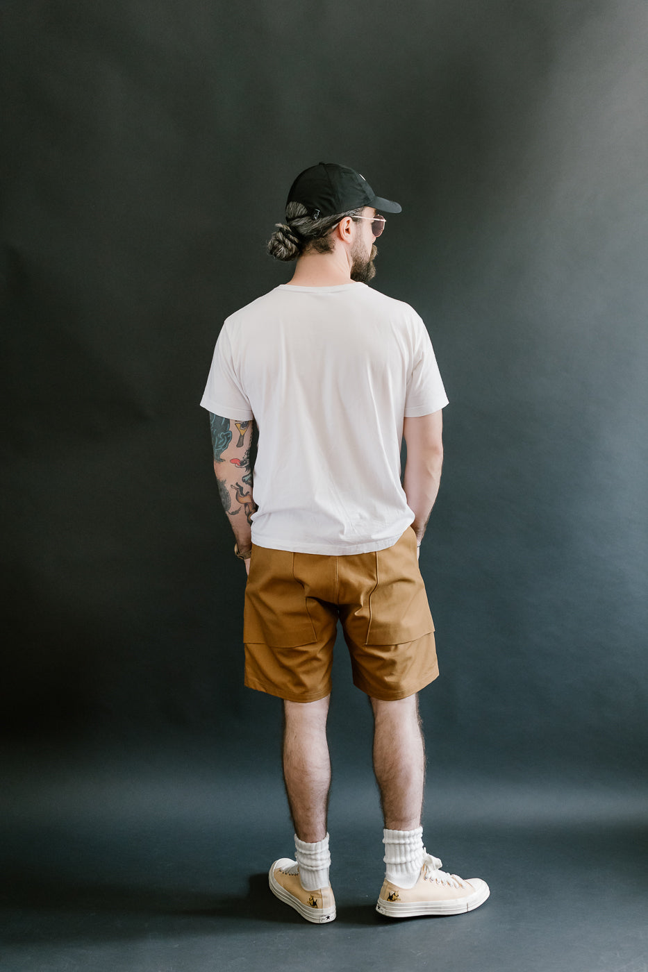 Fatigue Shorts - Camel Canvas