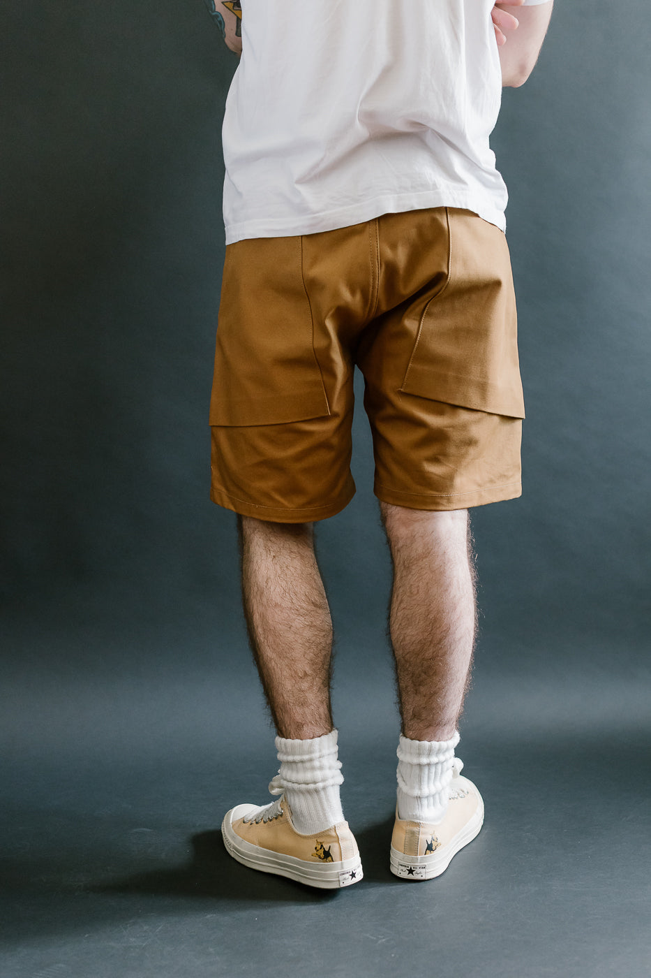 Fatigue Shorts - Camel Canvas
