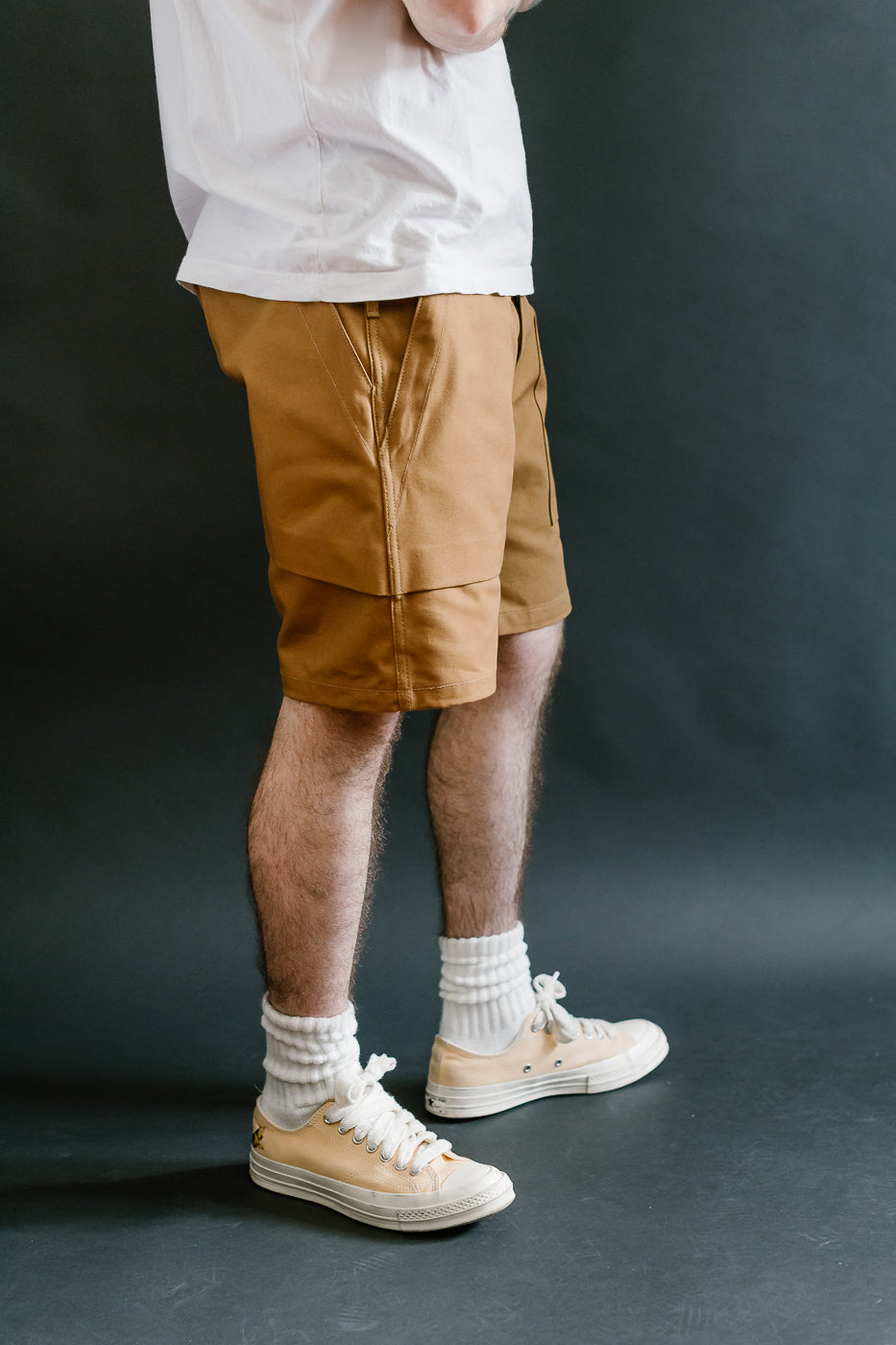 Fatigue Shorts - Camel Canvas