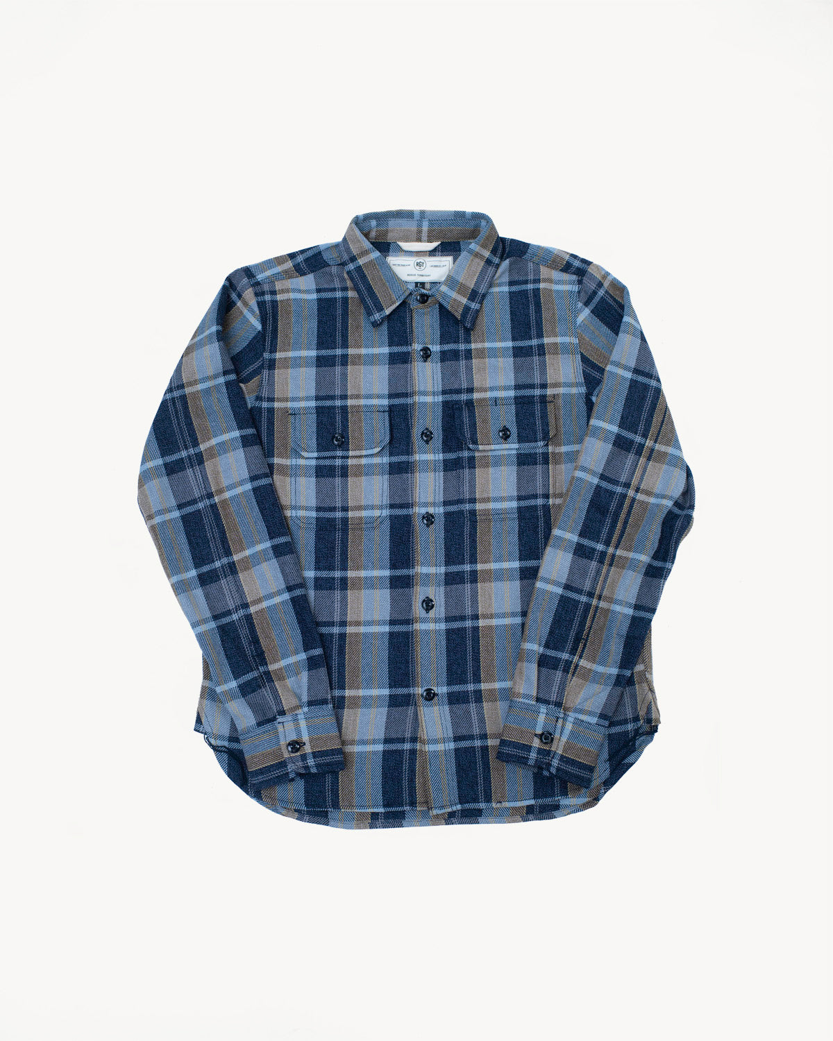 Field Shirt Plaid - Desert Sky